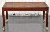 MID-CENTURY MODERN OAK COFFEE
