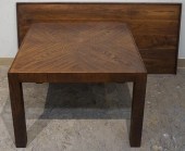 MID-CENTURY MODERN OAK SQUARE