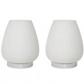 MID-CENTURY MODERN OPALINE GLA