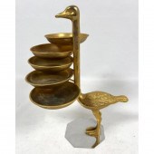 Mid Century Modern Ostrich Sna