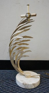 MID-CENTURY MODERN PATINATED M