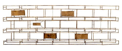 MID-CENTURY MODERN PATINATED