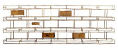 MID-CENTURY MODERN PATINATED M