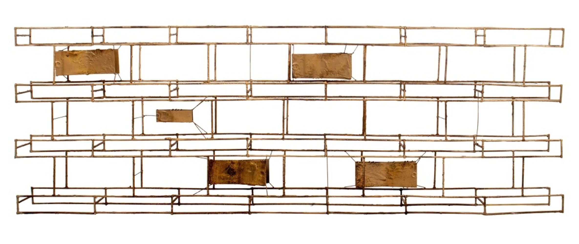 MID-CENTURY MODERN PATINATED