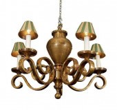 MID-CENTURY MODERN POLISHED BR