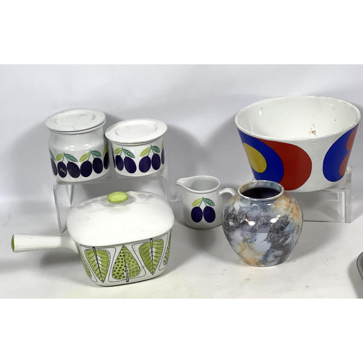 Mid Century Modern Porcelain Lot.