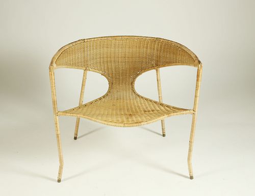 MID-CENTURY MODERN RESIN COATED