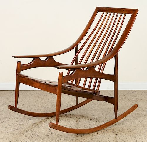 MID CENTURY MODERN ROCKING CHAIR