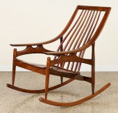 MID CENTURY MODERN ROCKING CHA