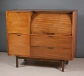 MID-CENTURY MODERN ROLL TOP WA