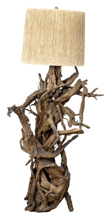 MID-CENTURY MODERN RUSTIC TREE ROOT