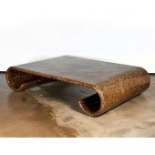 MID CENTURY MODERN SCROLL COCO