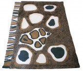 MID-CENTURY MODERN SHAG RUGMid