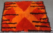 MID CENTURY MODERN SHAG SCATTE