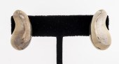 MID-CENTURY MODERN SILVER BEAN