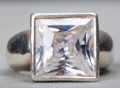 MID-CENTURY MODERN SILVER CUBI