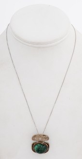MID-CENTURY MODERN SILVER MALA