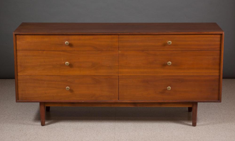 MID-CENTURY MODERN SIX-DRAWER