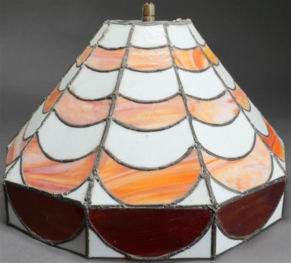 MID-CENTURY MODERN SLAG GLASS