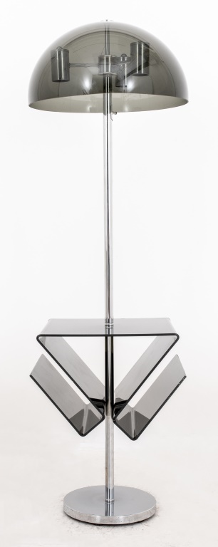 MID-CENTURY MODERN SMOKE LUCITE
