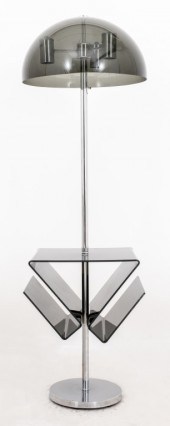 MID-CENTURY MODERN SMOKE LUCIT