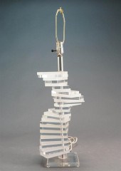 MID-CENTURY MODERN SPIRALING F