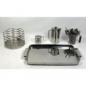Mid Century Modern Stainless T