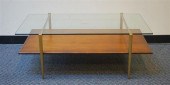 MID-CENTURY MODERN STYLE BRASS