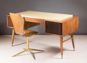 MID-CENTURY MODERN TAMBOUR DES