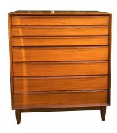 MID-CENTURY MODERN TEAK 7-DRAW