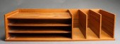 MID-CENTURY MODERN TEAK DESK O