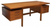 MID-CENTURY MODERN TEAK FLOATI