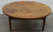 MID-CENTURY MODERN TEAK ROUND