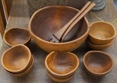 MID-CENTURY MODERN TEAK SALAD