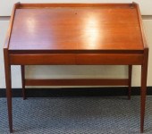 MID-CENTURY MODERN TEAK SLANT