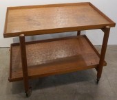 MID-CENTURY MODERN TEAK TEA CA