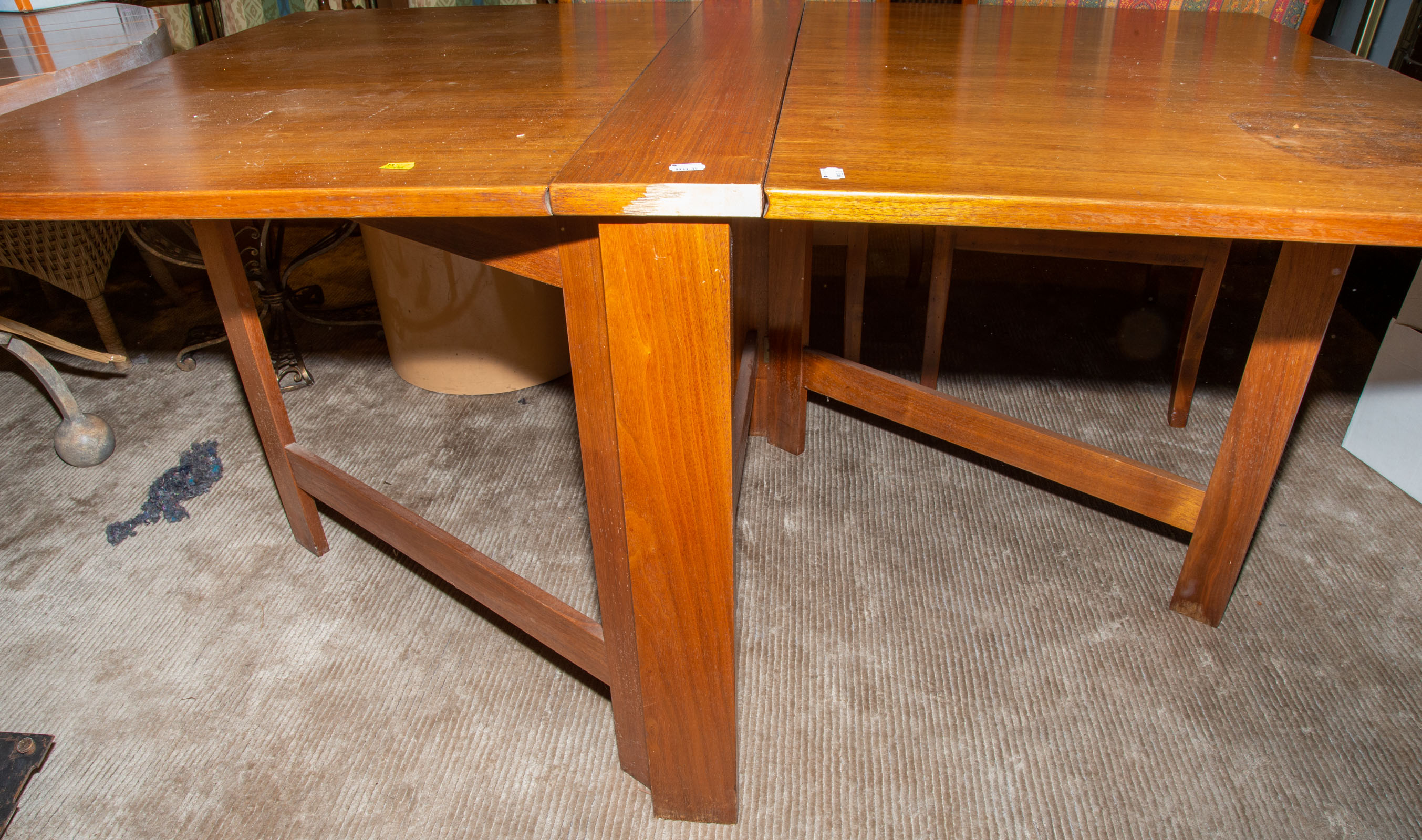MID-CENTURY MODERN TEAK TUCKAWAY