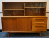 MID-CENTURY MODERN TEAK TWO-PA