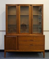 MID-CENTURY MODERN TEAK TWO-PA