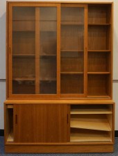 MID-CENTURY MODERN TEAK TWO-PA
