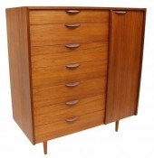 MID-CENTURY MODERN TEAK WARDRO