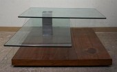 MID-CENTURY MODERN TIERED GLAS