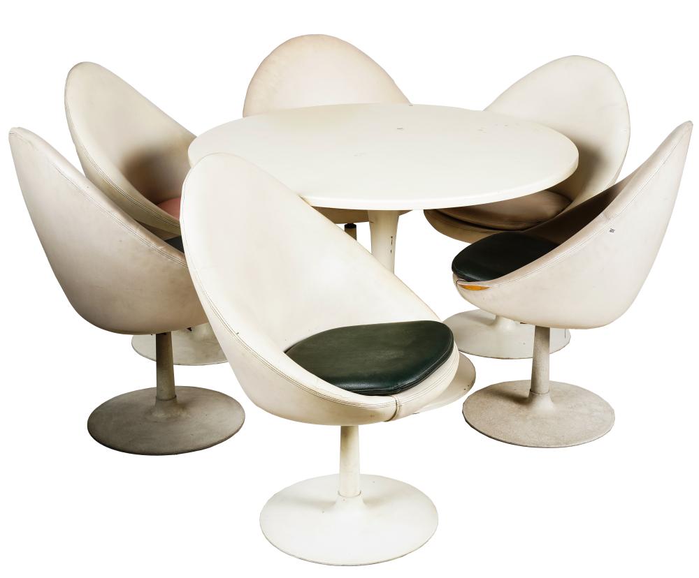 MID-CENTURY MODERN TULIP-STYLE