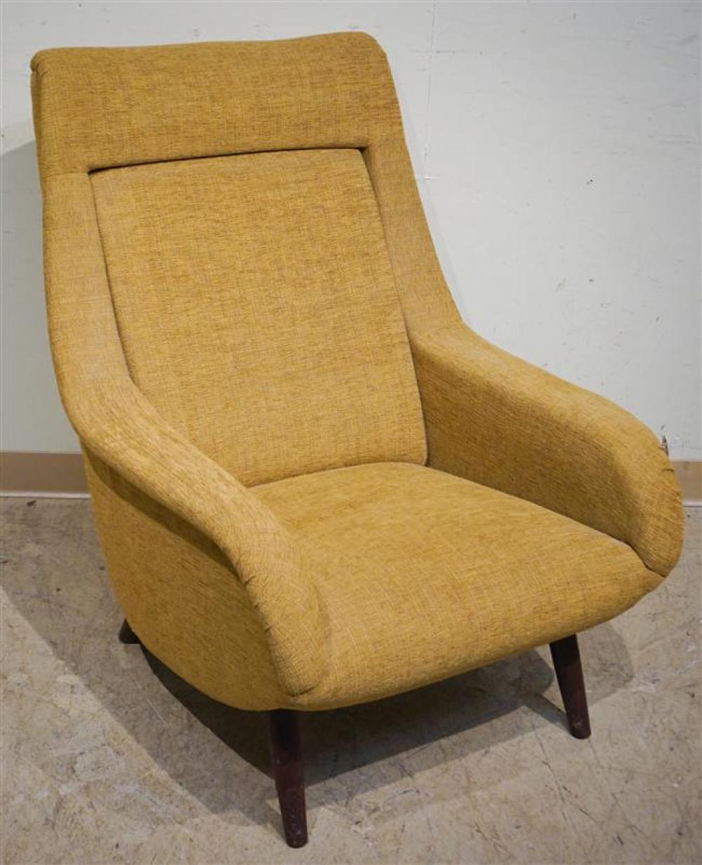 MID-CENTURY MODERN UPHOLSTERED