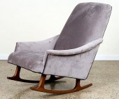 MID CENTURY MODERN UPHOLSTERED