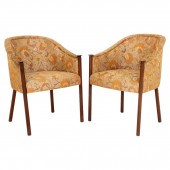 MID-CENTURY MODERN UPHOLSTERED
