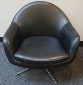 MID-CENTURY MODERN VINYL UPHOL