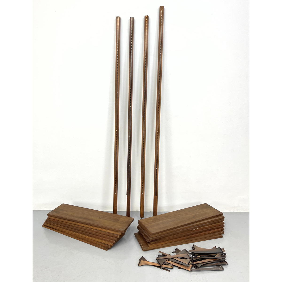 Mid Century Modern Wall mount shelf