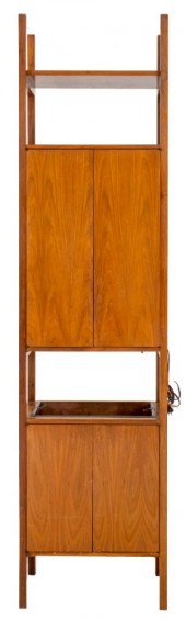 MID-CENTURY MODERN WALNUT CABI