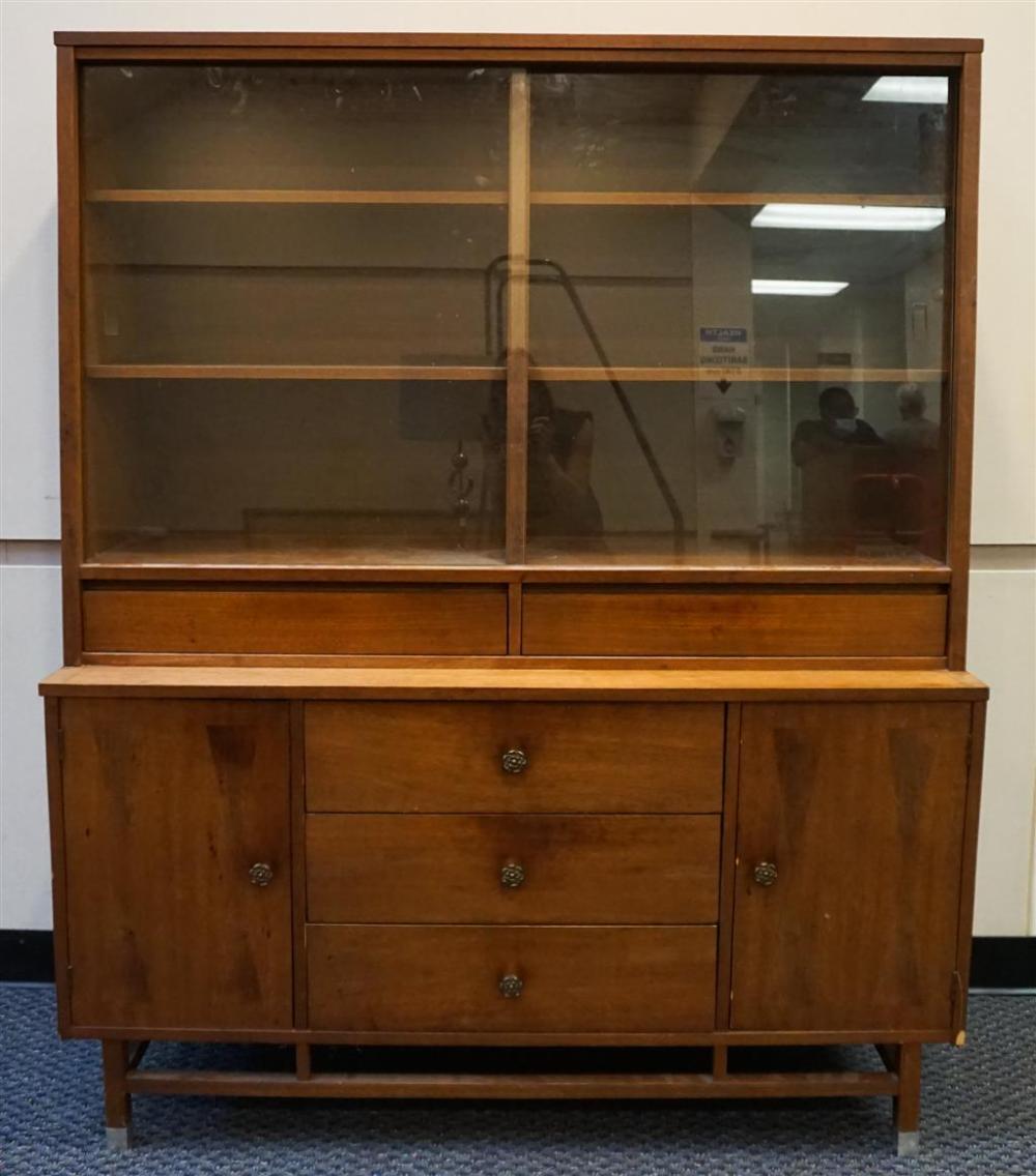 MID-CENTURY MODERN WALNUT CHINA